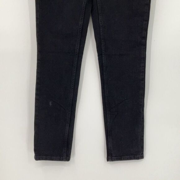 NWT Everlane Black Denim Organic Cotton The Slim Fit Cropped Jeans Size 30x32 - Picture 7 of 14